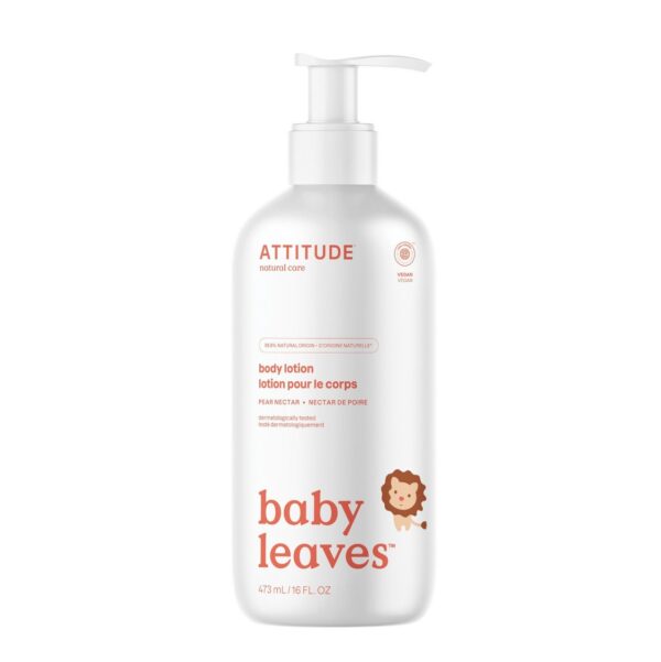 Baby Leaves Körperlotion Birnennektar ATTITUDE Baby Pflege