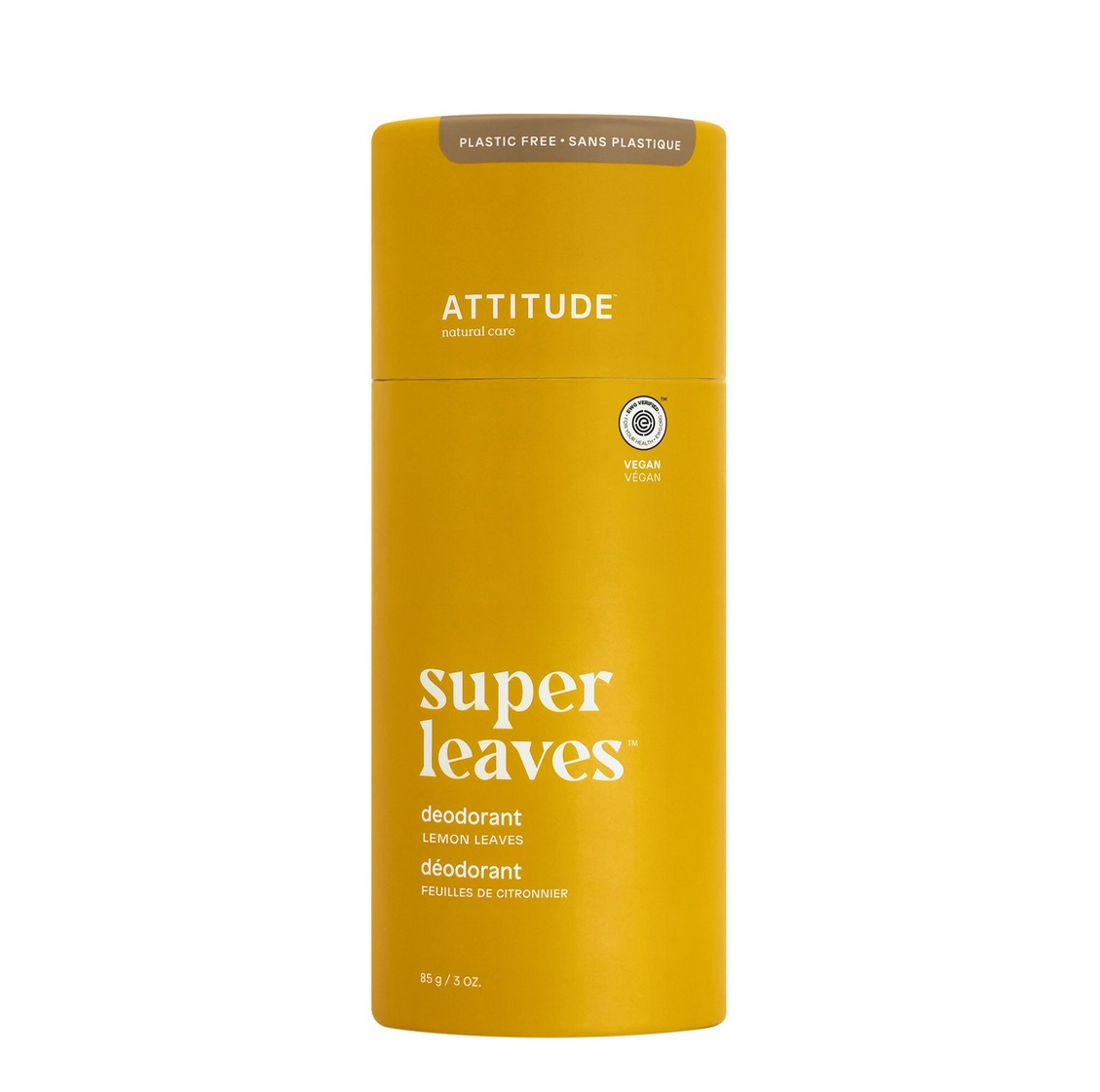 ATTITUDE Super Leaves Biodegradierbarer Deodorant Zitronenblätter