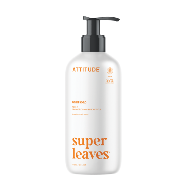 ATTITUDE Super Leaves Handseife Orange Blossom & Eucalyptus 473 ml