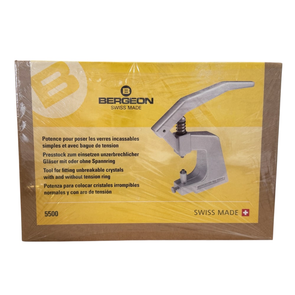Bergeon 5500 Werkzeug zum Einsetzen von bruchsicheren Kristallen mit und ohne - Image 4
