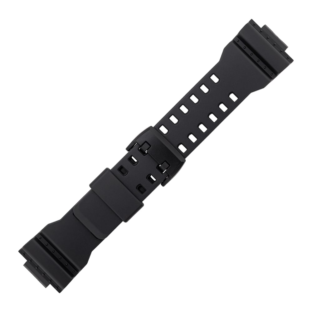 Casio Kunststoff Schwarz Armband 10536683 für GA-700-1A GA-700-1B 16 mm
