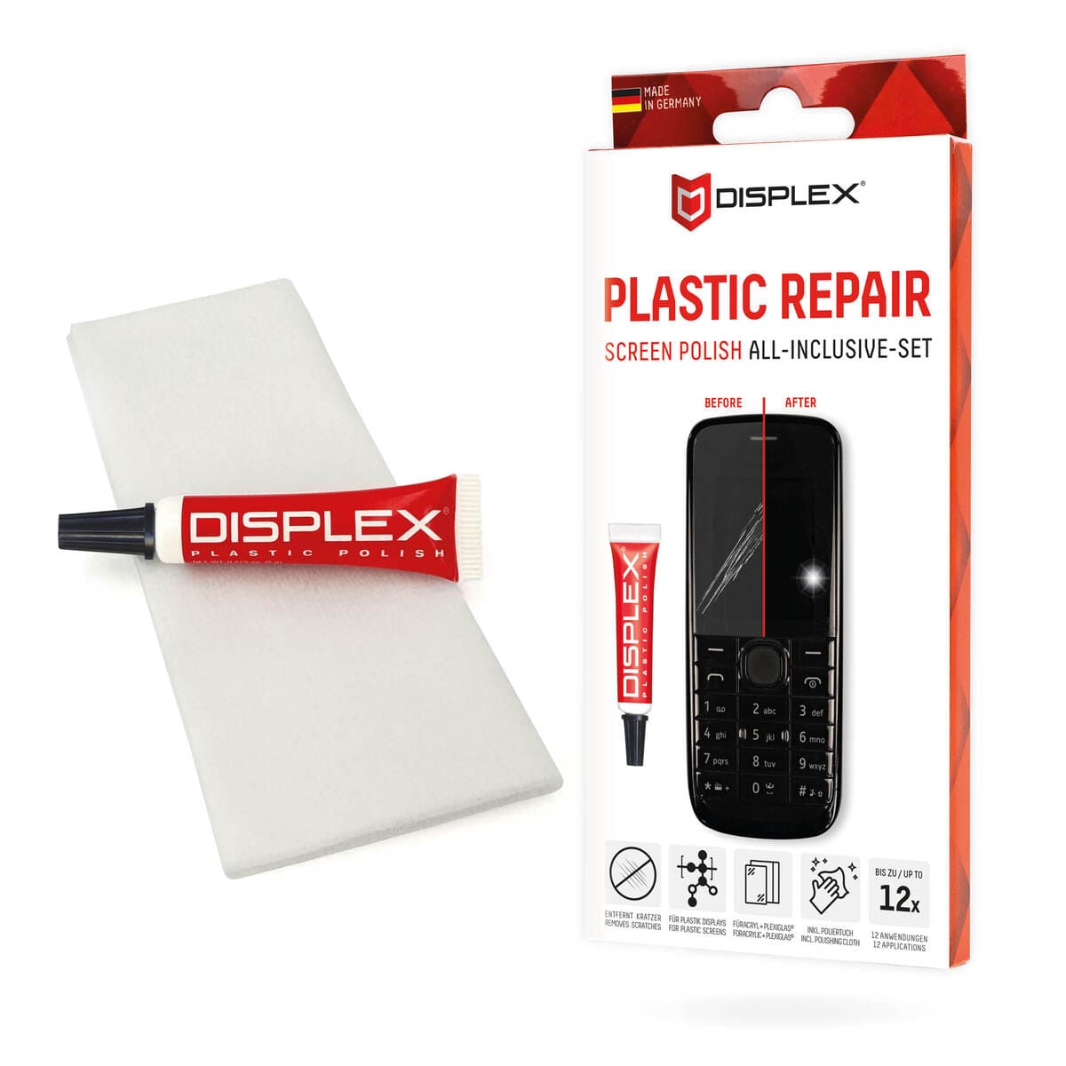 DISPLEX Kratzer Reparaturpaste für Kunststoffdisplays - Image 5