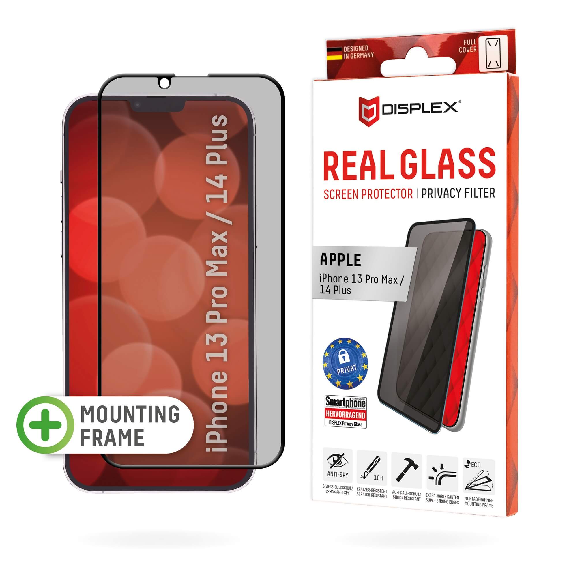 iPhone 14 Plus Privacy Screen Protector 01708 Displex