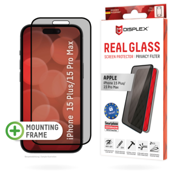 iPHONE 15 PRO MAX iPHONE 15 PLUS PRIVATSÄCHTEIL Displex