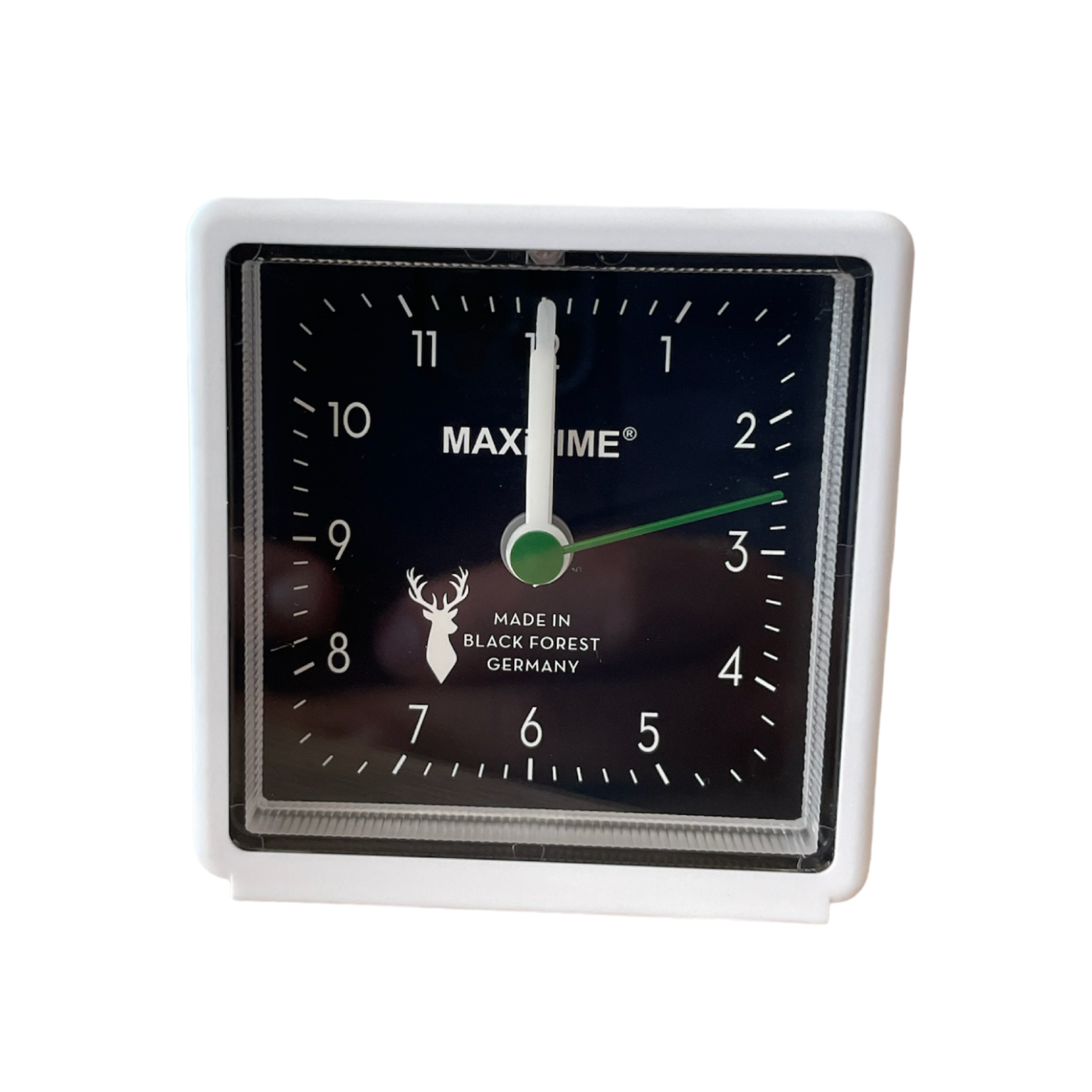 Maxitime Quarz-Wecker mit Snooze-Funktion, Schwarz - Image 3