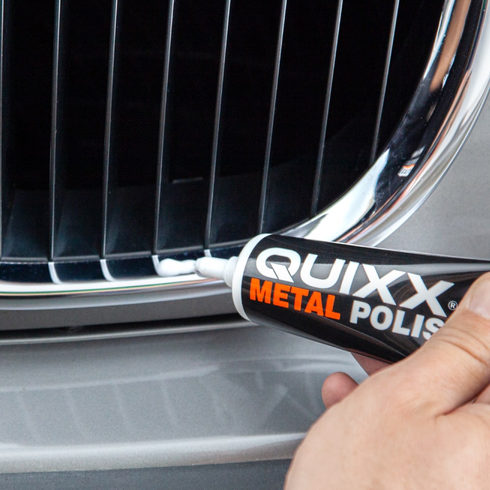 QUIXX Metallrestaurierungsset mit Politur und Schleifpapier - Image 2