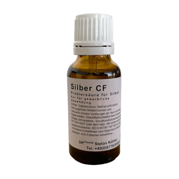 Testsaeure für Silber chromatfrei 20 ml Buzzufy Silbertest