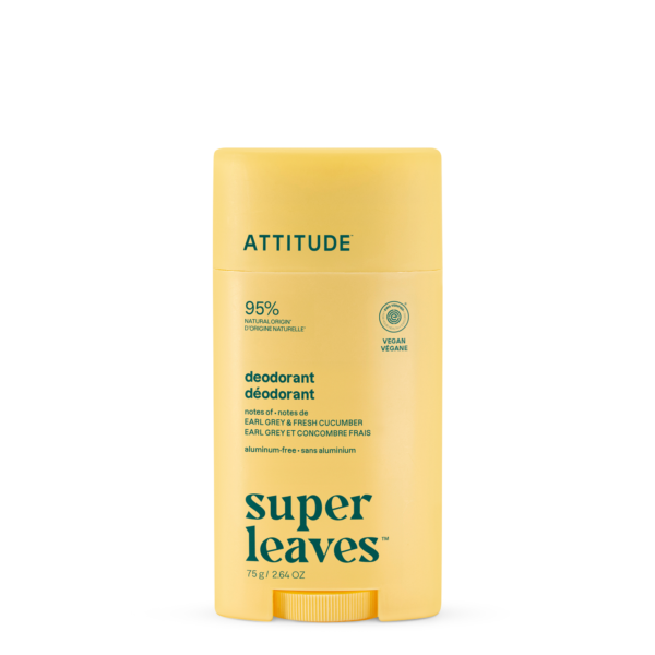 ATTITUDE Super Leaves Deodorant Earl Grey & Fresh Cucumber 75 g