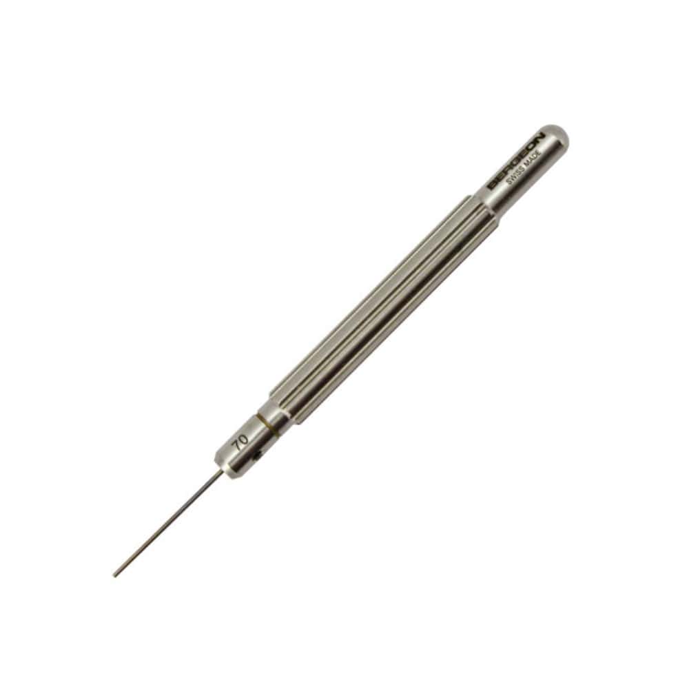 Bergeon 16988-070 Wippunktionswerkzeug für Uhrenriemen/Pin-Bohrer 0,70 mm
