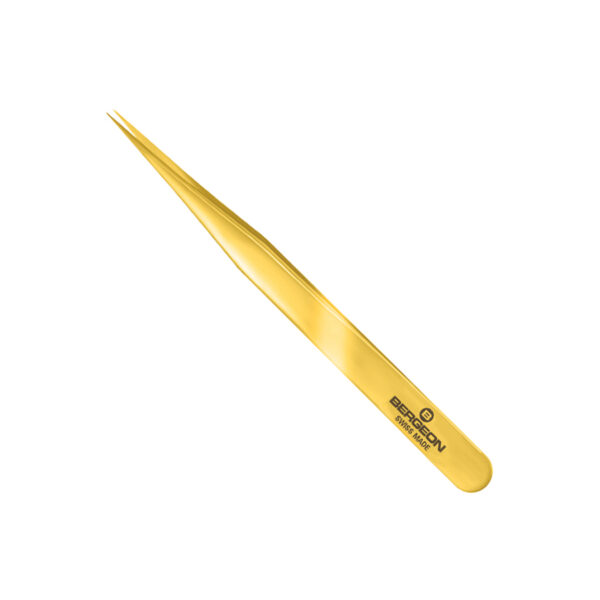 Bergeon 7029-1AM-GF Gold Flash Messingzangen