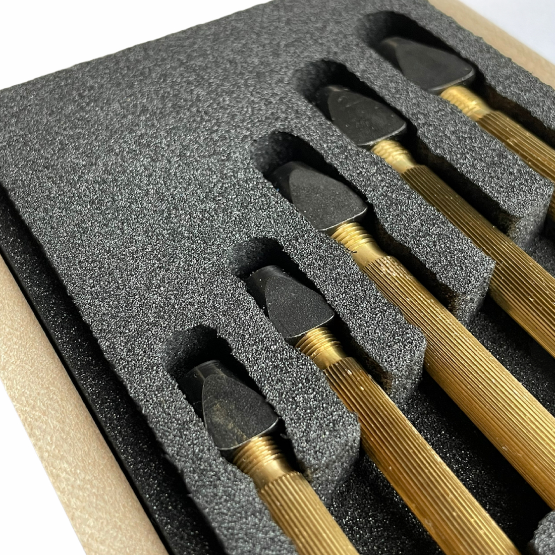 Boley Werkzeugsortiment aus 5 Pin-Vices mit Rastereinstellung - Image 2