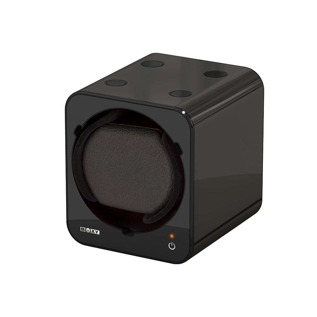Boxy Fancy Brick Schwarz Uhr-Wender-Box für eine Uhr Kombinierbar mit Adapter - Image 2