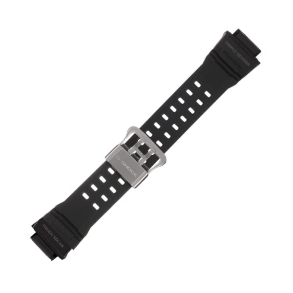Casio Kunststoff Schwarz Armband 10455201 für GW-9400, GW-9400-1V, 16 mm