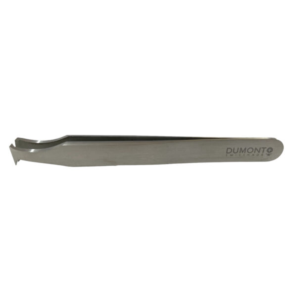 Dumont Kohlenstoffstahl Zange Typ 15A, für die Bearbeitung von Hairsprings 115 mm