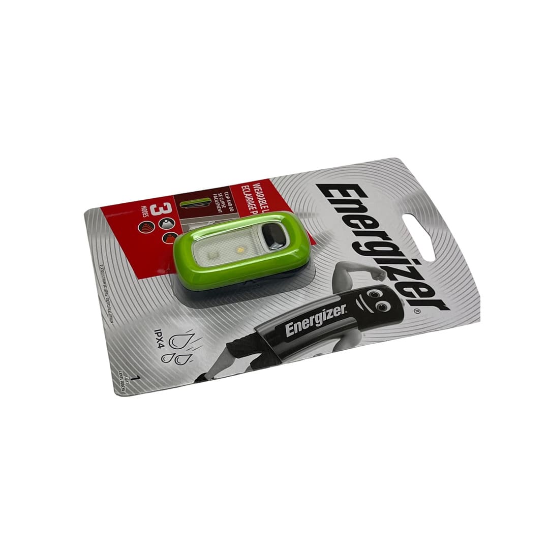 Energizer Tragbare Clip-Leuchte LED Taschenlampe 3 Modi IPX4 Rot Klar - Image 3