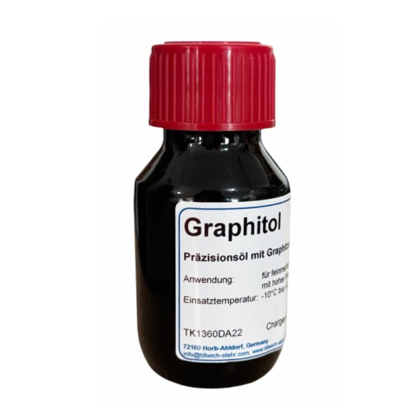 Etsyntha Graphitol Semi-Synthetisches Präzisionsöl mit Kolloidgraphit 50 ml