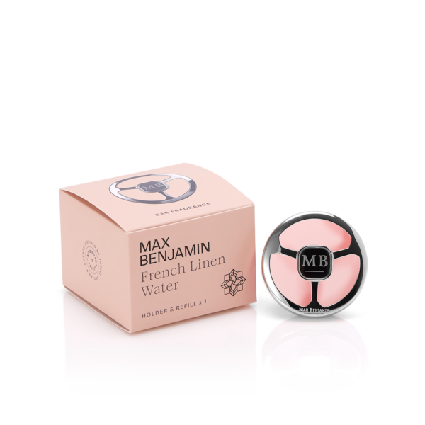 Max Benjamin French Linen Water Auto-Lufterfrischer Vent-Clip
