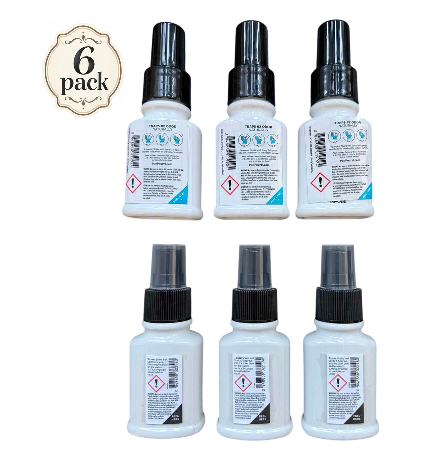 Poo-Pourri 6er Pack Toilettenspray mit verschiedenen Düften - Image 5