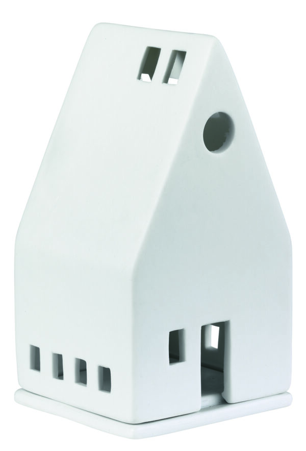 Räder Light House Small Porzellan-Teelichthalter 13 cm Weiß