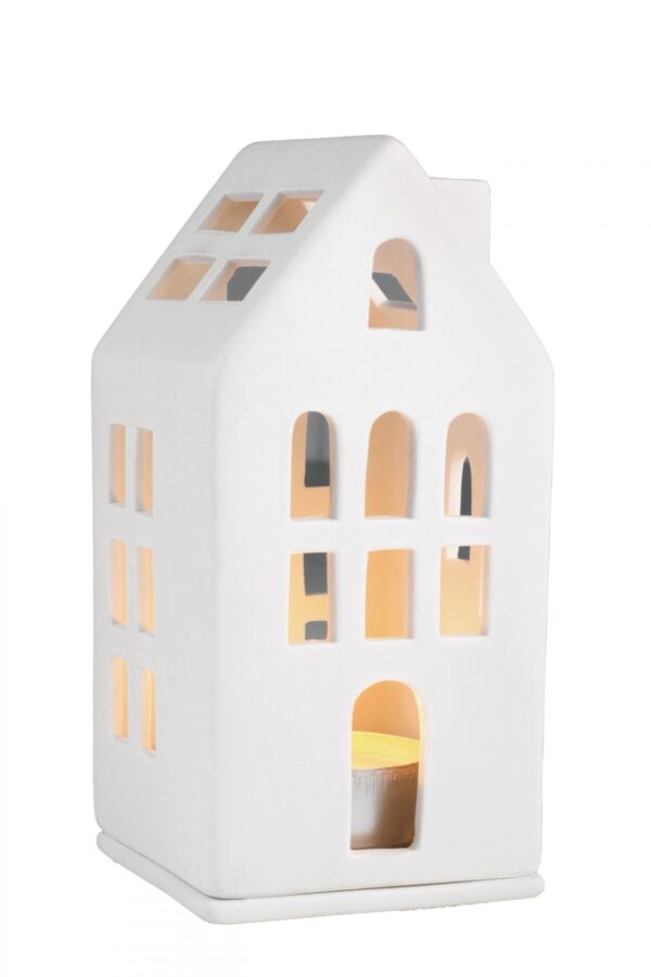 Räder Small Light House Guesthouse Porzellan-Teelichthaus 13 cm